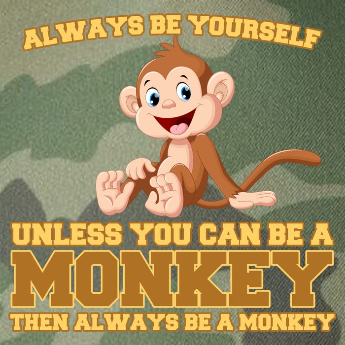 Always Be Yourself Unless You Can Be A Monkey Legacy Tie Dye Trucker Hat