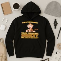 Always Be Yourself Unless You Can Be A Monkey Hoodie