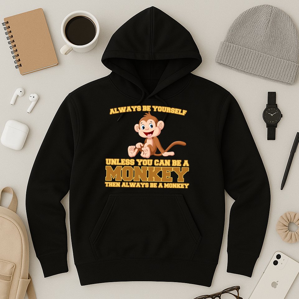 Always Be Yourself Unless You Can Be A Monkey Hoodie