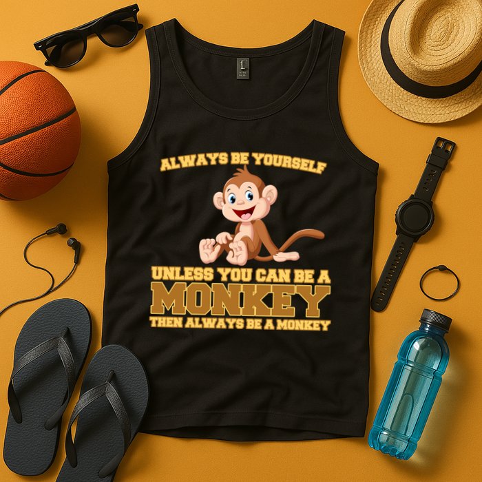Always Be Yourself Unless You Can Be A Monkey Tank Top