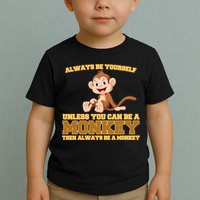 Always Be Yourself Unless You Can Be A Monkey Toddler T-Shirt
