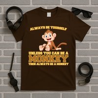 Always Be Yourself Unless You Can Be A Monkey T-Shirt