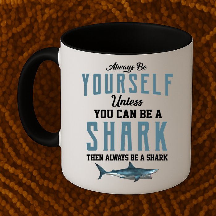 Always Be Yourself Unless You Can Be A Shark Mug