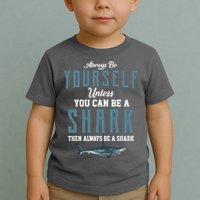 Always Be Yourself Unless You Can Be A Shark Toddler T-Shirt