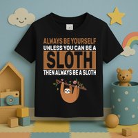 Always Be Yourself Unless You Can Be A Sloth Toddler T-Shirt