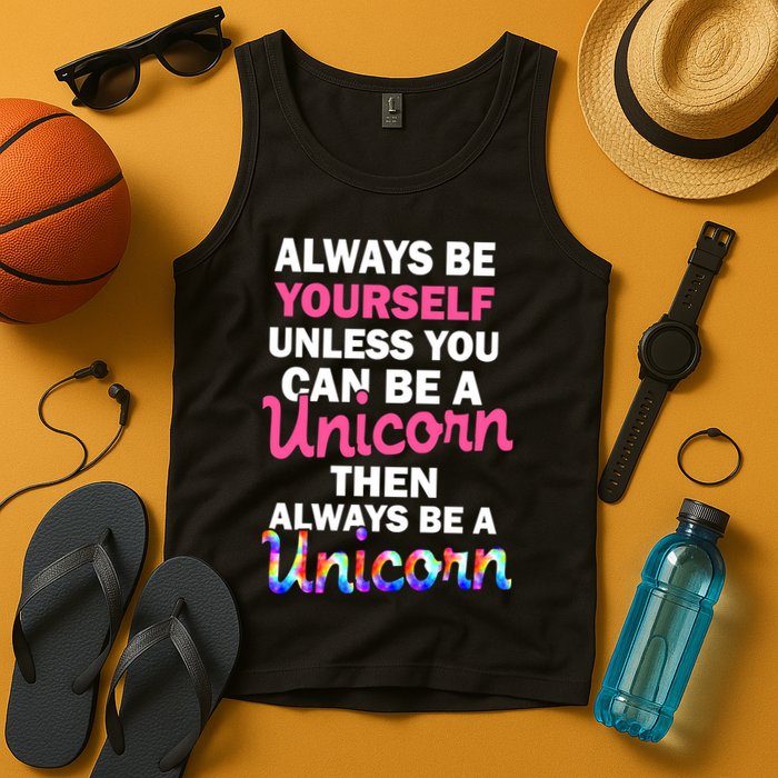 Always Be Yourself Unless You Can Be A Unicorn Tank Top