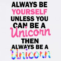 Always Be Yourself Unless You Can Be A Unicorn Garment-Dyed Sweatshirt