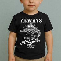 Always Be Yourself Unless You Can Be An Alligator Toddler T-Shirt