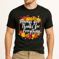 Always Give Thanks for Everything Ephesians 5:20 Cooling Performance Crew T-Shirt