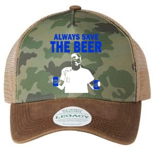 Always Save The Beers Funny Legacy Tie Dye Trucker Hat