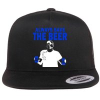 Always Save The Beers Funny Flat Bill Trucker Hat