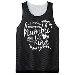 Always Stay Kind Humble Anti-Bullying Mesh Reversible Basketball Jersey Tank