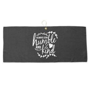 Always Stay Kind Humble Anti-Bullying Large Microfiber Waffle Golf Towel