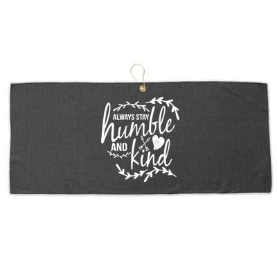 Always Stay Kind Humble Anti-Bullying Large Microfiber Waffle Golf Towel