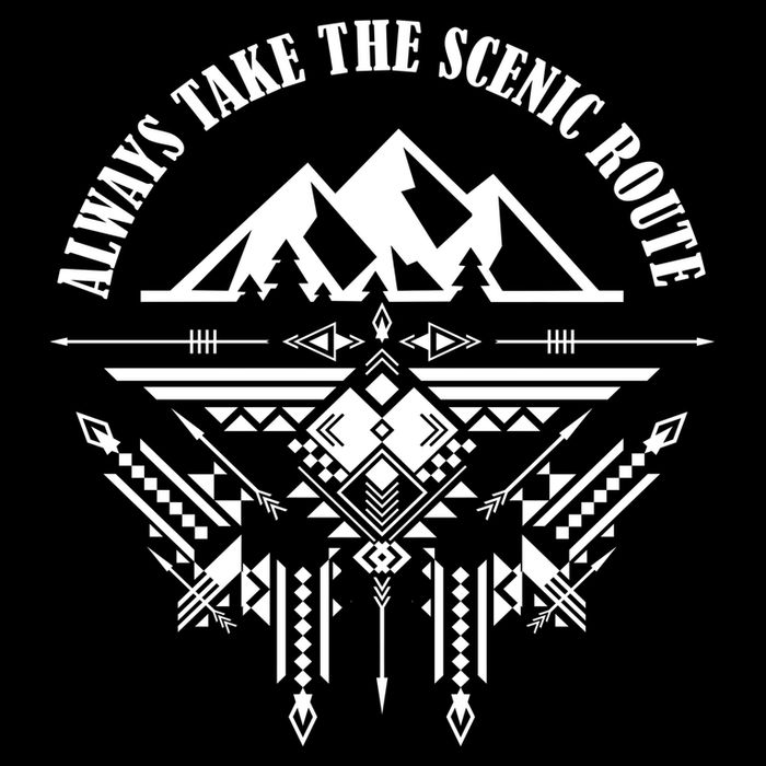 Always Take The Scenic Route Apron