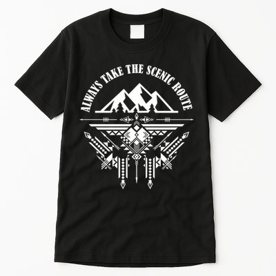 Always Take The Scenic Route Tall T-Shirt