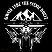 Always Take The Scenic Route Tall T-Shirt
