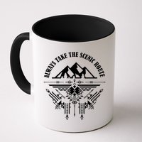 Always Take The Scenic Route Mug