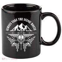 Always Take The Scenic Route 11oz C Handle Ceramic Mug