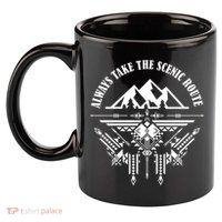 Always Take The Scenic Route 11oz C Handle Ceramic Mug
