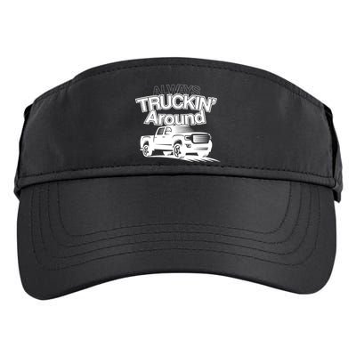 Always Truckin' Around Adult Drive Performance Visor