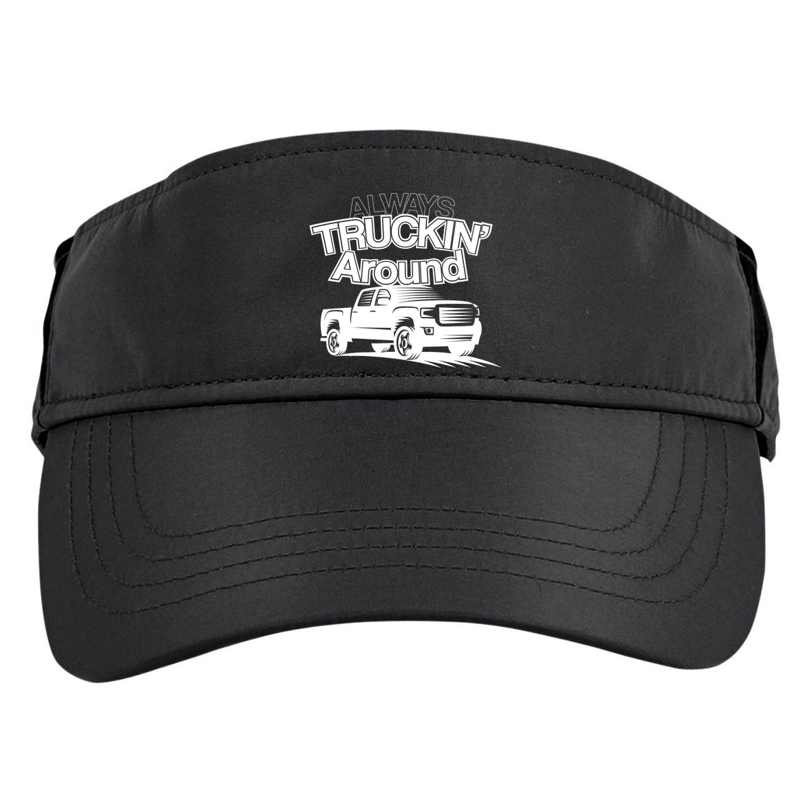 Always Truckin' Around Adult Drive Performance Visor