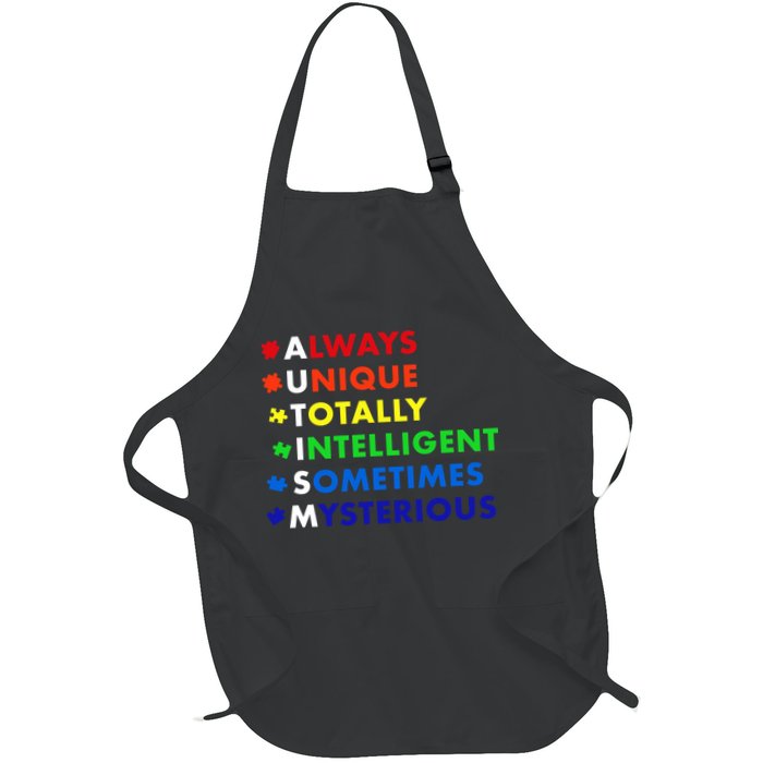 Always Unique Totally Intelligent Sometime Mysterious Apron