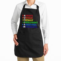 Always Unique Totally Intelligent Sometime Mysterious Apron