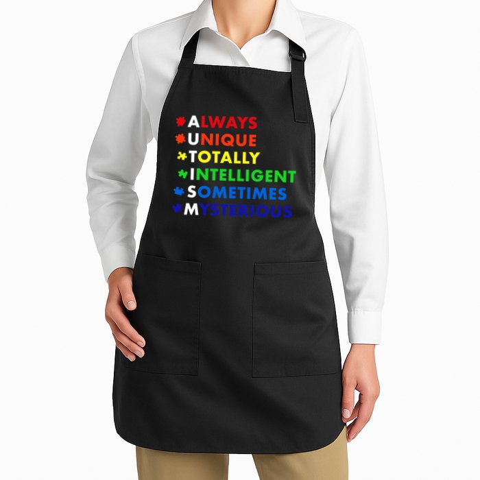 Always Unique Totally Intelligent Sometime Mysterious Apron