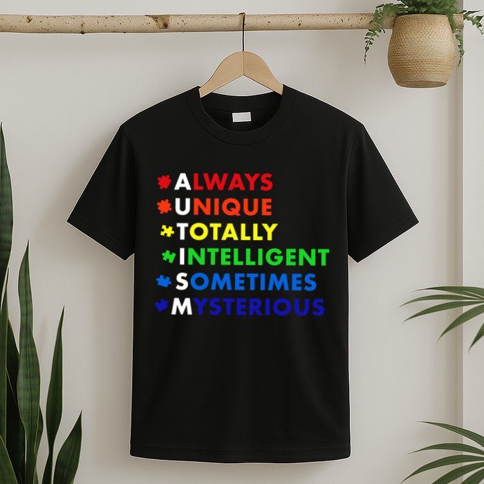 Always Unique Totally Intelligent Sometime Mysterious T-Shirt