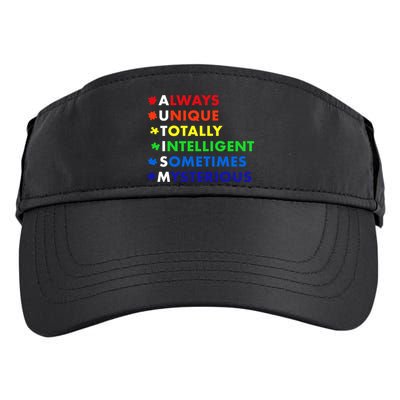 Always Unique Totally Intelligent Sometime Mysterious Adult Drive Performance Visor