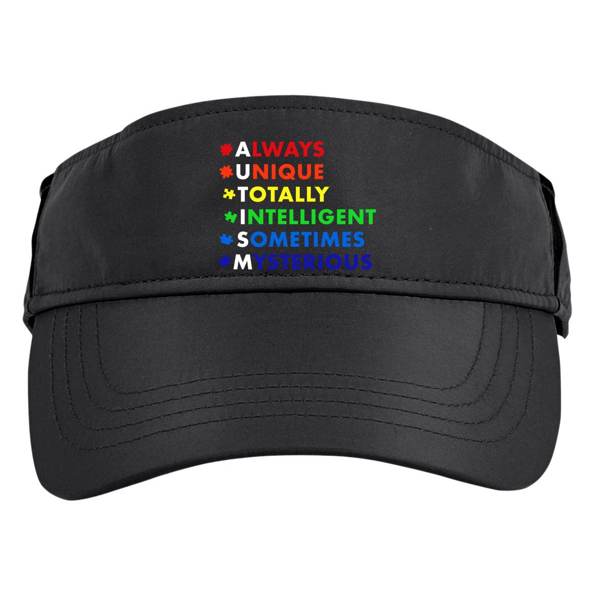 Always Unique Totally Intelligent Sometime Mysterious Adult Drive Performance Visor