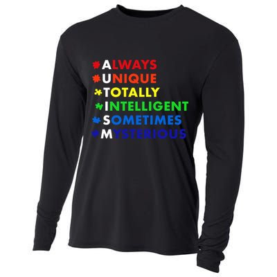Always Unique Totally Intelligent Sometime Mysterious Cooling Performance Long Sleeve Crew