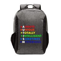 Always Unique Totally Intelligent Sometime Mysterious Vector Backpack