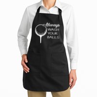 Always Wash YUour Ball Funny Golfing Apron