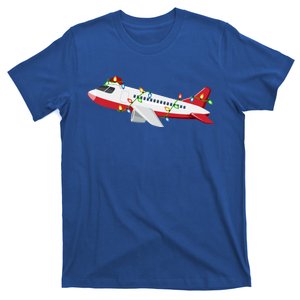 Airplane Lover Xmas Santa Hat Airplane Christmas Gift T-Shirt