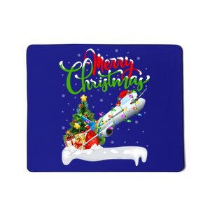 Airplane Lover Xmas Decorations Santa Airplane Christmas Gift Mousepad