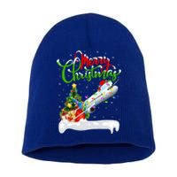 Airplane Lover Xmas Decorations Santa Airplane Christmas Gift Short Acrylic Beanie