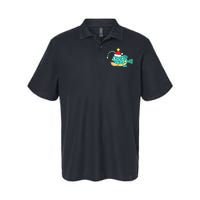 Anglerfish Lighting Xmas Tree Matching Anglerfish Christmas Softstyle Adult Sport Polo