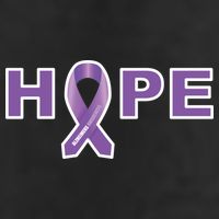 Alzheimer's Disase Awareness Ribbon Adult Drive Performance Visor