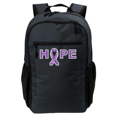 Alzheimer's Disase Awareness Ribbon Daily Commute Backpack