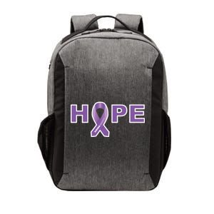 Alzheimer's Disase Awareness Ribbon Vector Backpack