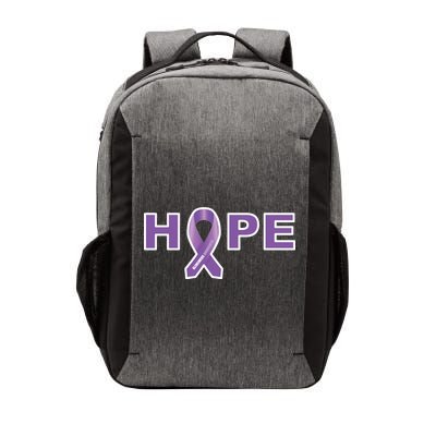 Alzheimer's Disase Awareness Ribbon Vector Backpack