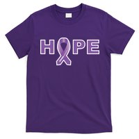 Alzheimer's Disase Awareness Ribbon T-Shirt