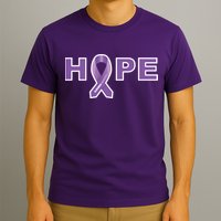 Alzheimer's Disase Awareness Ribbon T-Shirt