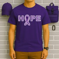 Alzheimer's Disase Awareness Ribbon T-Shirt