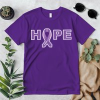 Alzheimer's Disase Awareness Ribbon Premium T-Shirt