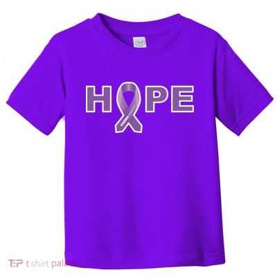 Alzheimer's Disase Awareness Ribbon Toddler T-Shirt