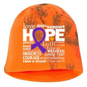 Alzheimer's Hope Love Support Kati - Camo Knit Beanie