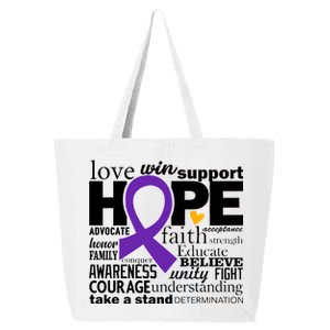 Alzheimer's Hope Love Support 25L Jumbo Tote